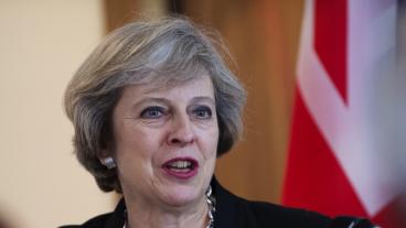 Storbritanniens premiärminister Theresa May. Arkivbild.
