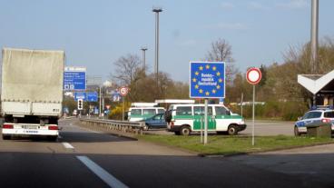 Tyskland är ett av de Schengenländer om infört gränskontroller. Arkivbild.