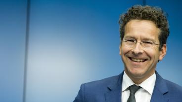 Är Dijsselbloem lika glad efter eurogruppsmötet på torsdag? Arkivbild.
