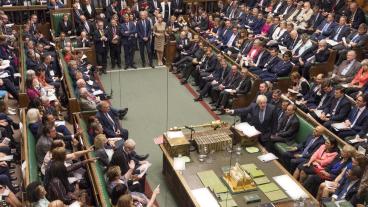 Nedstäningen av det brittiska parlamentet har ogiltigförklarats och väntas snart slå upp dörrarna igen. rkrivbild.