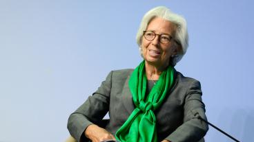 Europeiska centralbankens chef Christine Lagarde. Arkivbild