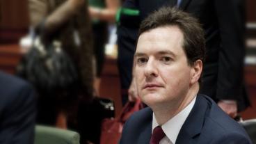 Den brittiske finansministern George Osborne. Arkivbild.