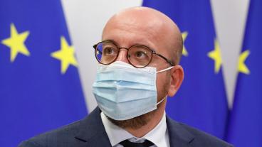 Europeiska rådets ordförande Charles Michel har varit i kontakt med en coronasmittad person. Arkivbild.