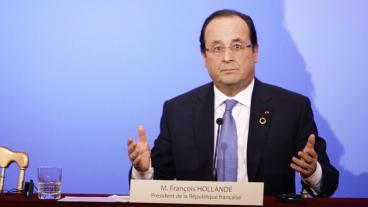 Trycket på den franske presidenten François Hollande ökar. Arkivbild.
