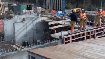 Under 2014 fanns drygt 38 000 utstationerade arbetstagare i Sverige, de flesta inom byggbranschen. Arkivbild.