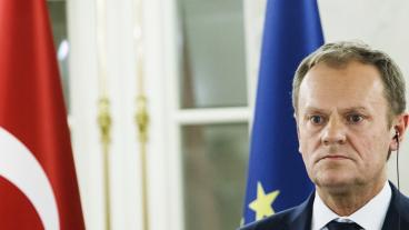 Europeiska rådets ordförande Donald Tusk leder förhandlingarna i Bryssel. Arkivbild.