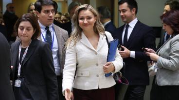 Energiminister Ebba Busch (KD) kallade måndagens överenskommelse för ett styrkebesked från EU – men sade att de fulla effekterna av pristaket på gas är svåra att överblicka. 