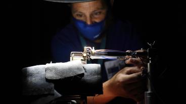 Solpaneler är en av de industrier EU-parlamentet vill satsa på. Arkivbild.