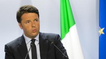 Italiens premiärminister, socialdemokraten Matteo Renzi. Arkivbild.