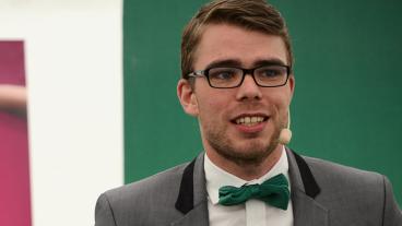 Miljöpartiets partisekreterare Anders Wallner menar att partiet fortfarande är EU-kritiskt. Arkivbild.