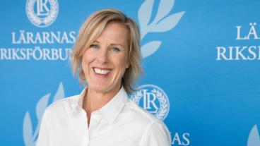 Åsa Fahlén, ordförande Lärarnas Riksförbund.