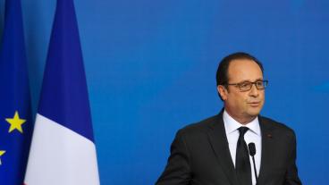 Frankrikes president François Hollande. Arkivbild.