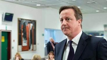 David Cameron har under det senaste året drivit på för hårdare regler för att minska invandringen. Arkivbild.