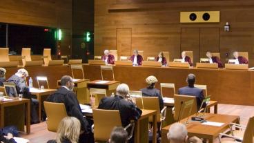 EU-domstolen i Luxemburg. Arkivbild.