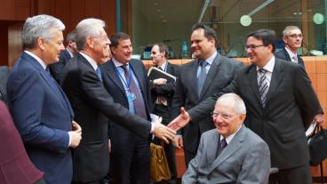 Euroländernas finansministrars alternativ börjar ta slut.