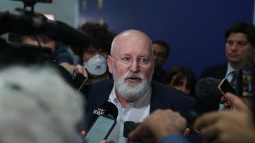 EU-kommissionens vice ordförande Frans Timmermans är EU:s chefsförhandlare på det globala klimatmötet COP27. 