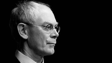 Europeiska rådets ordförande Herman Van Rompuy leder veckans EU-toppmöte. Arkivbild.
