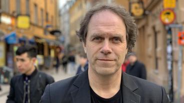 Pär Holmgren kandiderar för Miljöpartiet i EU-valet.