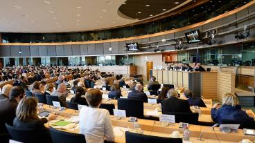 EU-parlamentets internationella handelsutskott följer noga frihandelsavtalet mellan EU och USA. Arkivbild.