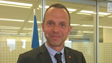 Riksdagsledamoten Jens Holm (V).