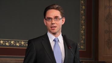 Finlands statsminister  Jyrki Katainen vill slippa spekulationer om Finlands framtid i eurosamarbetet. Arkivbild.