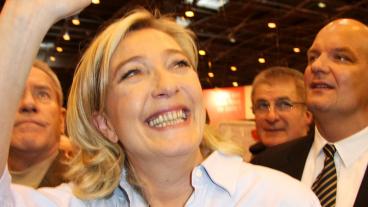 Front Nationals Marine Len Pen fick stöd av 6,5 miljoner fransmän i första valomgången.