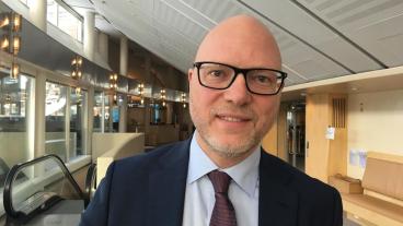 Europaparlamentariker Jörgen Warborn (M).