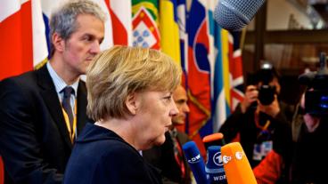 Tysklands förbundskansler Angela Merkel fick inte sin vilja genom på torsdagens toppmöte.