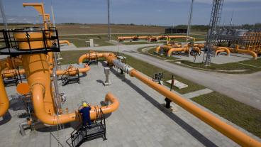 Naturgas är den primära energikällan för uppvärmning av byggnader i många EU-länder. Arkivbild.