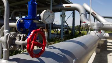 Parallellt med att EU försöker minska användningen av gas letar man alternativ till rysk gas från andra länder. Arkivbild.