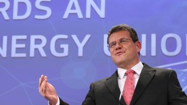 Maroš Šefčovič, vice ordförande i EU-kommissionen, ansvarar för arbetet med energiunionen.