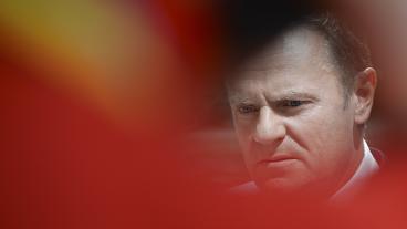 Europeiska rådets ordförande Donald Tusk. Arkivbild.