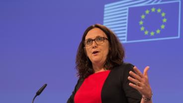EU:s handelskommissionär Cecilia Malmström har ägnat stor del av sin tid åt ISDS.
