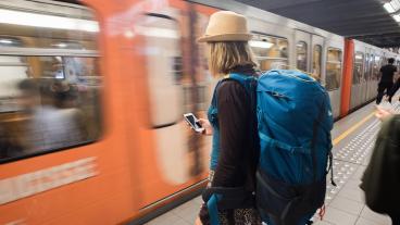 Hittills har 50 000 ungdomar fått ett gratis tågluffkort genom EU-programmet. Arkivbild.