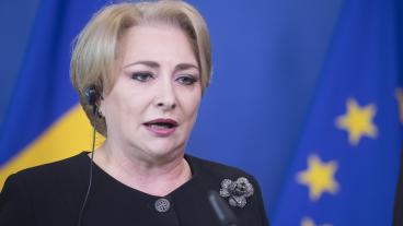 Rumäniens socialdemokratiska premiärminister Viorica Dancila besökte parlamentet i onsdags för att prata med S-gruppen.
