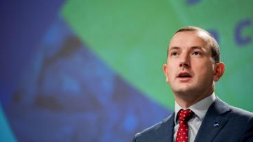 EU:s miljökommissionär Virginijus Sinkevičius.