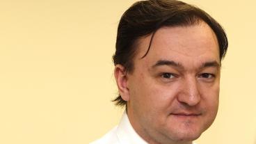 Ryske revisorn och visselblåsaren Sergej Magnitskij. Arkivbild.