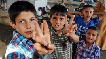 Som en del av en större uppgörelse kommer EU att bidra med ekonomisk stöd så att 400 000 flyktingbarn i Turkiet kan gå i skolan. Arkivbild.