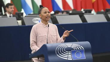 Alice Bah Kuhnke i debatt med det svenska ordförandeskapet om skärpta regler mot diskriminering: "EU:s medborgare förtjänar bättre". 
