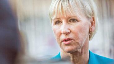 Det är inte aktuellt för Sverige att söka EU:s stöd i konflikten med Saudiarabien. Den vill Sverige sköta själv, deklarerade utrikesminister Margot Wallström på fredagen. Arkivbild.