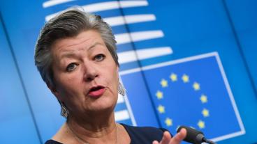EU-kommissionär Ylva Johansson presenterade på måndagen ett program i tio punkter om hur EU bättre ska samordna sina insatser i mottagandet av ukrainska flyktingar. 